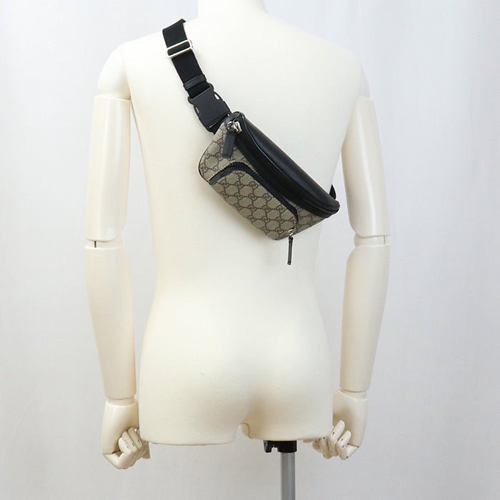 GUCCI 450946 Belt bag Waist bag Crossbody Bags PVC/GG Supreme canvas unisex | AlmaBagz