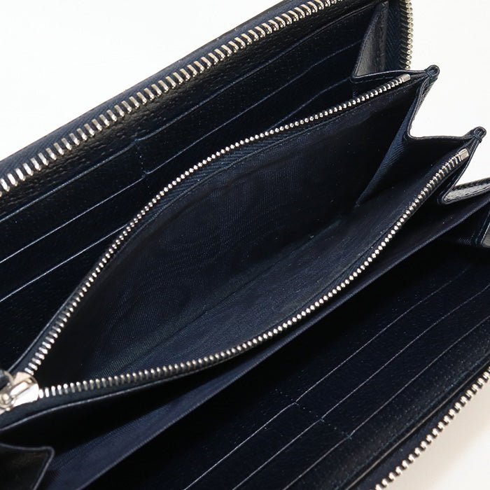 GUCCI 706844 UULBN 4055 Ofidia PurseZip Around GG Supreme navy mens | AlmaBagz - Image 3