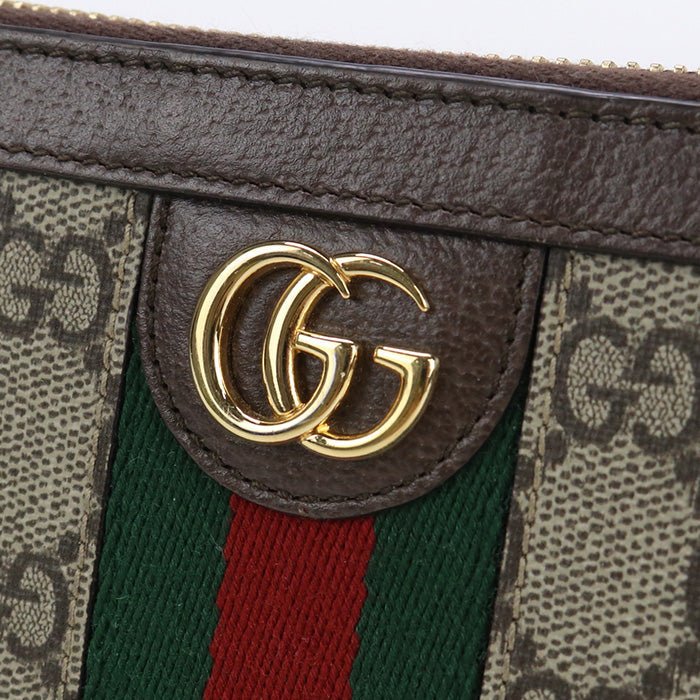 GUCCI 523154 96IWG 8745 Ofidia PurseZip Around GG Supreme beige Women | AlmaBagz - Image 5