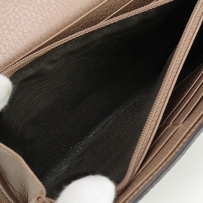 GUCCI 456116 17WAG 5788 Bicolor Continental Long wallet GG Supreme beige Women | AlmaBagz - Image 5