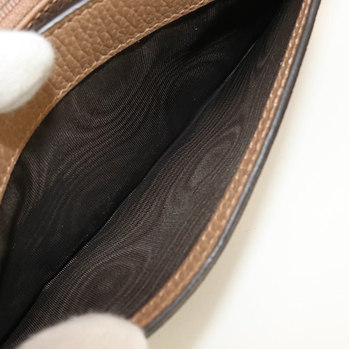 GUCCI 456116 17WAG 5788 Bicolor Continental Long wallet GG Supreme beige Women | AlmaBagz - Image 7