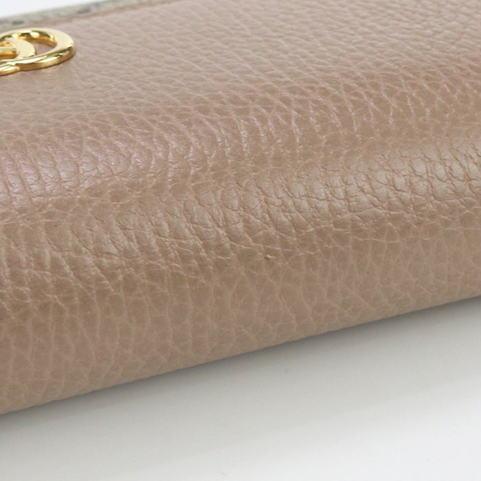GUCCI 456116 17WAG 5788 Bicolor Continental Long wallet GG Supreme beige Women | AlmaBagz - Image 8