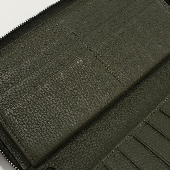 GUCCI 739482 organizer Jumbo GG PurseZip Around leather Khaki mens | AlmaBagz - Image 5