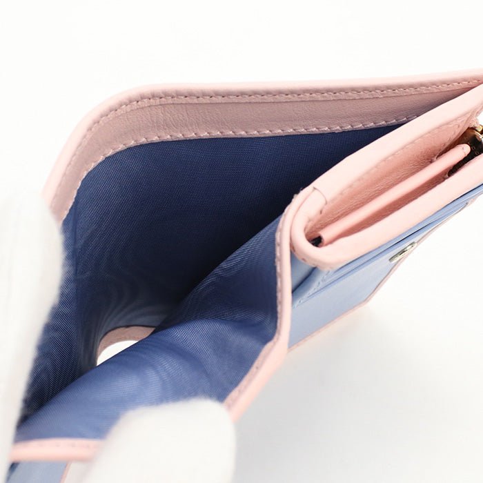 GUCCI 790063 Wallet Double G Folded wallet leather pink Women | AlmaBagz - Image 3