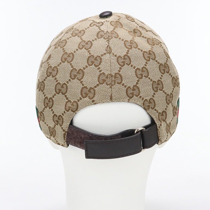 GUCCI 200035 KQWBG 9791 Baseball cap Original GG canvas beige mens | AlmaBagz