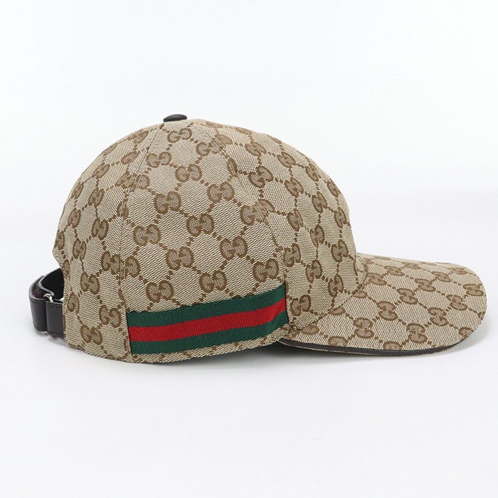 GUCCI 200035 KQWBG 9791 Baseball cap Original GG canvas beige mens | AlmaBagz - Image 3