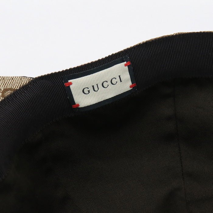 GUCCI 200035 KQWBG 9791 Baseball cap Original GG canvas beige mens | AlmaBagz - Image 4