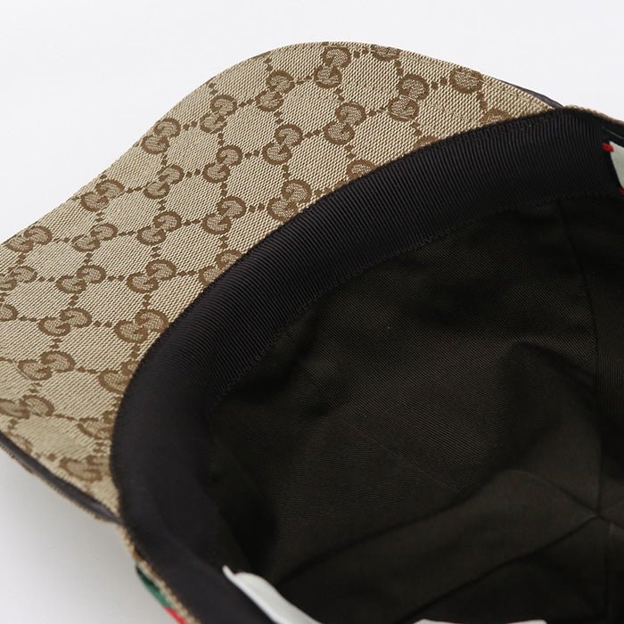 GUCCI 200035 KQWBG 9791 Baseball cap Original GG canvas beige mens | AlmaBagz - Image 6
