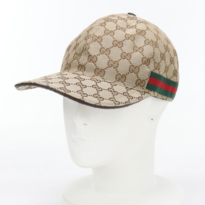 GUCCI 200035 KQWBG 9791 Baseball cap Original GG canvas beige mens | AlmaBagz - Image 8
