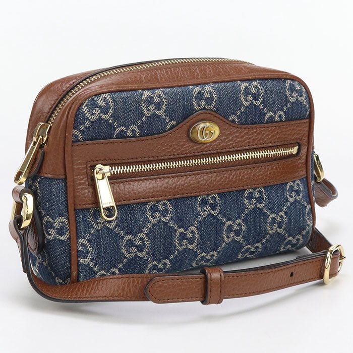 GUCCI 517350 Mini bag Ofidia Diagonal Shoulder Bag/GG denim blue Women | AlmaBagz - Image 8