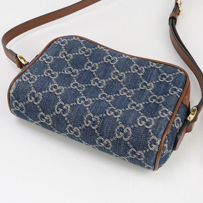 GUCCI 517350 Mini bag Ofidia Diagonal Shoulder Bag/GG denim blue Women | AlmaBagz - Image 2