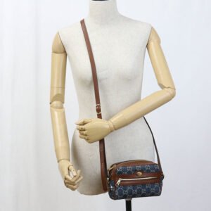 GUCCI 517350 Mini bag Ofidia Diagonal Shoulder Bag/GG denim blue Women | AlmaBagz