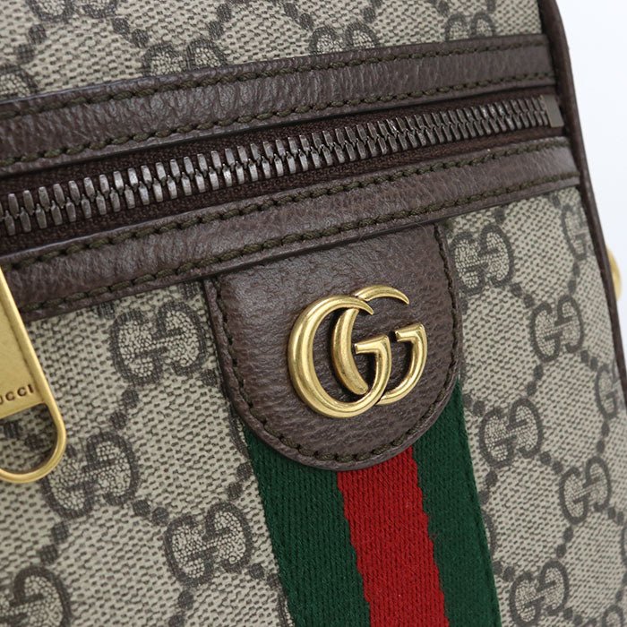 GUCCI 598127 GG Shoulder Bag Ofidia GG Supreme beige unisex | AlmaBagz - Image 6