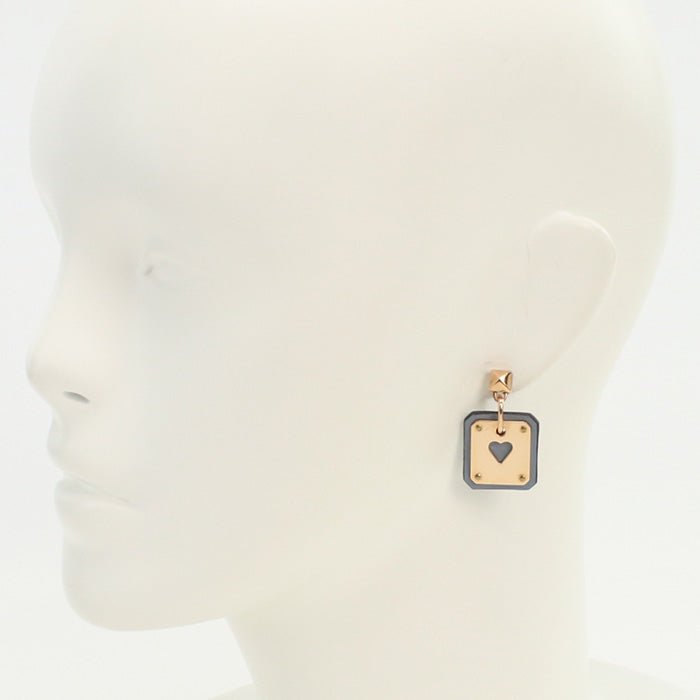 HERMES As de Coeur Pierce metal Gold Women | AlmaBagz
