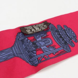 HERMES Scarf Twilly Stole silk Red(Multicolor) Women | AlmaBagz