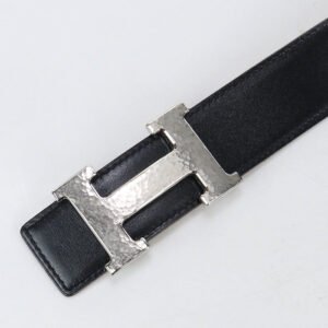 HERMES belt H belt Wide belt Calfskin/metal Women | AlmaBagz