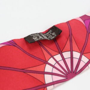HERMES Scarf Twilly Stole silk pink(Multicolor) Women | AlmaBagz
