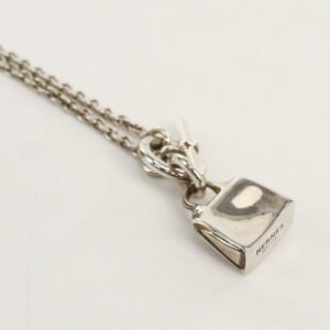 HERMES H121325B00 Necklace Amulet Kelly Necklace Silver925 Silver Women | AlmaBagz