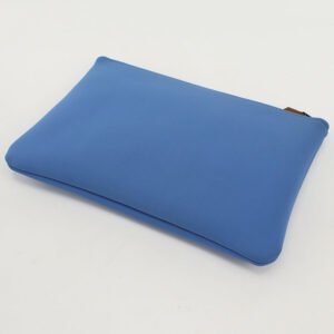 HERMES H103558M 02 Pouch Neoban Kanoe H MM Clutch bag polyamide,Elastane blue Women(unisex) | AlmaBagz