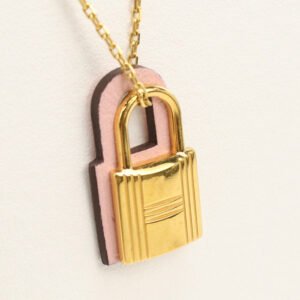 HERMES HE85526 O'Kelly Necklace Necklace/Gold plated  Gold Women | AlmaBagz