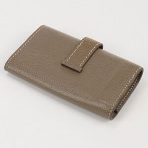 HERMES Key Cases Bearn 4 consecutive key holder Quad key holder Epsom Brown unisex | AlmaBagz