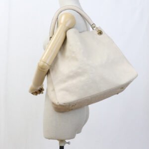 LOUIS VUITTON M93449 ArtsyMM Ann Platt Shoulder leather White Women | AlmaBagz