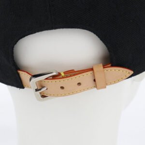 LOUIS VUITTON M76585 cap monogram essential Baseball hats cotton black mens | AlmaBagz