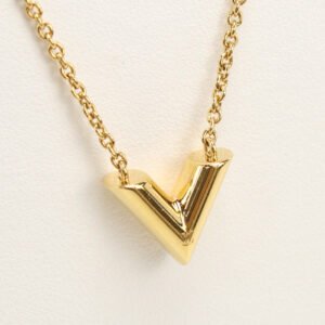 LOUIS VUITTON LV80924 Necklace ・ Essential V Necklace metal  gold Women | AlmaBagz