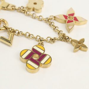 LOUIS VUITTON M68002 Pop flower Bag charm metal gold Women | AlmaBagz