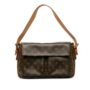 Louis Vuitton Monogram M51163 Shoulder Bag Leather Brown | AlmaBagz