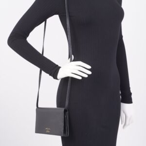 Gucci Swing Leather strap Wallet Black Leather | AlmaBagz