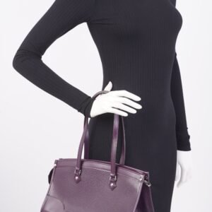 Louis Vuitton Madeline Purple Epi Leather PM | AlmaBagz