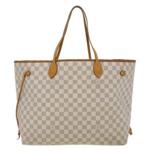 LOUIS VUITTON Damier Azur Neverfull GM Tote Bag N41360 LV Auth yk7322 | AlmaBagz