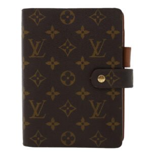 LOUIS VUITTON Monogram Agenda MM Day Planner Cover R20105 LV  yk7818 | AlmaBagz
