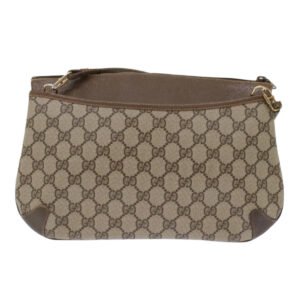 GUCCI GG Canvas Web Sherry Line Shoulder Bag Beige Red 904.02.026  yk7967 | AlmaBagz